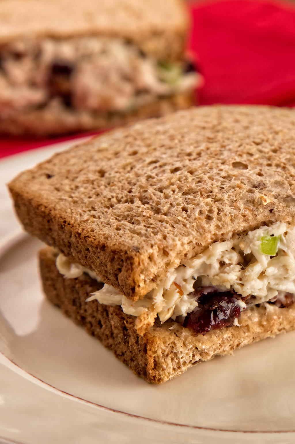 Simple Turkey Cranberry And Pecan Salad Good To Be Home