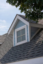 Roof of house