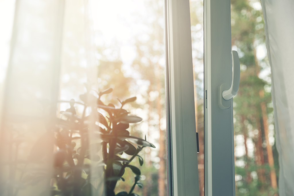 Light coming through a window