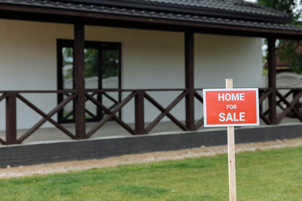 Home for sale sign