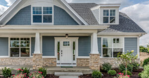Exterior of house