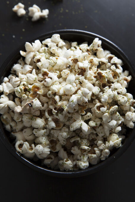 Popcorn with Nori, Citrus, and Rosemary