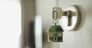Key in door