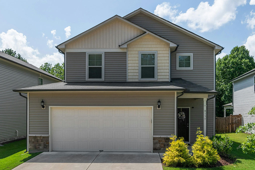Exterior of house