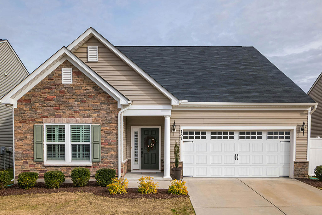 Exterior of house