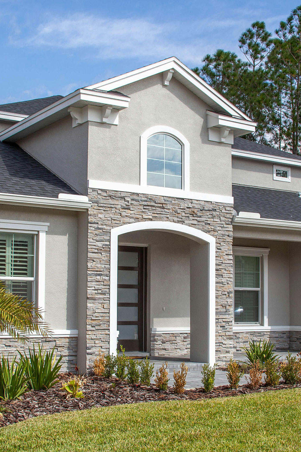 Exterior of house