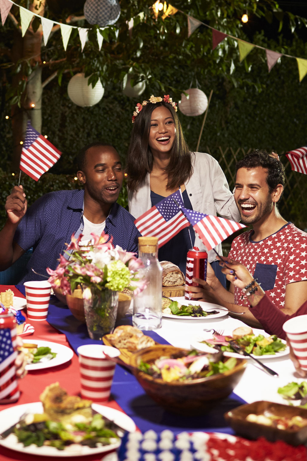 Fourth of July dinner party