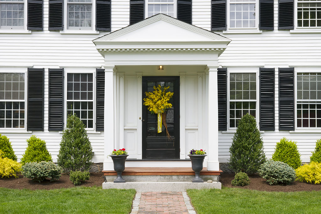 Exterior of house