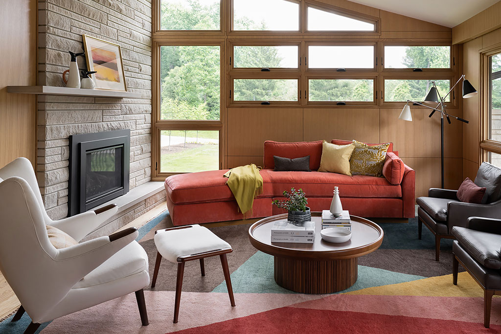 Interior of modern home