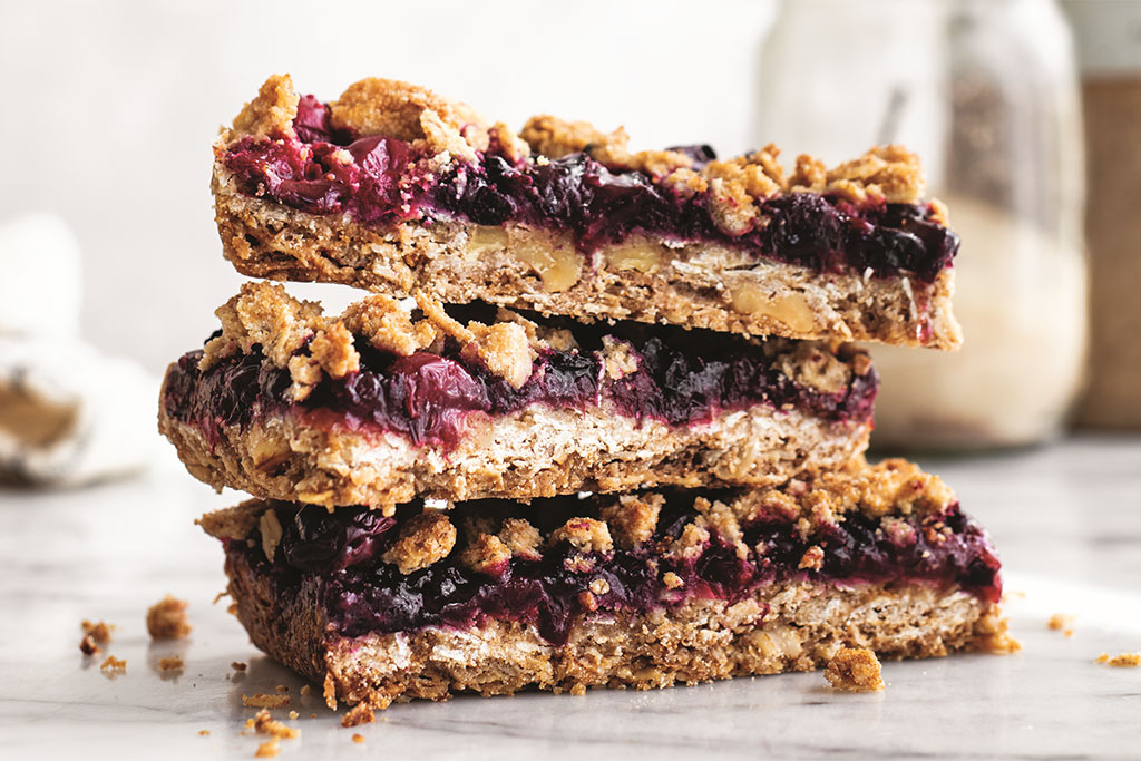 Vegan Fruit Crumble Bars